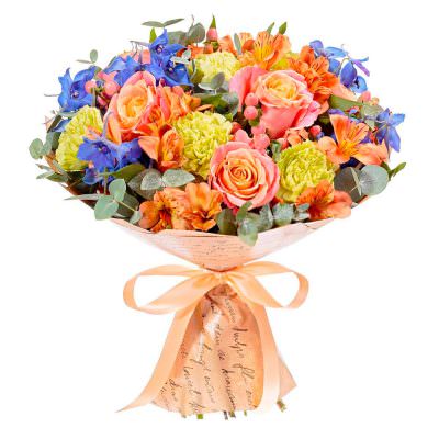 Цветочный букет «Яркое вдохновение»