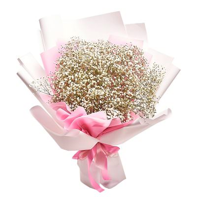 Монобукет из белых гипсофил «Нежное облако»