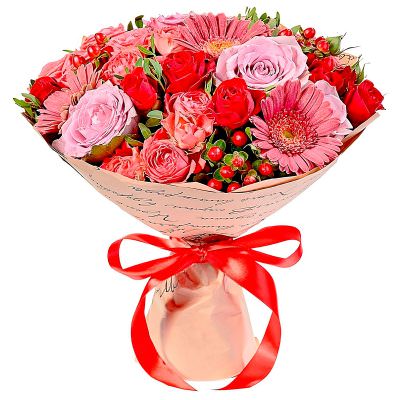 Букет цветов «Волшебный миг»