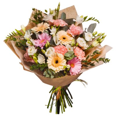 Подарочный букет из цветов «Розовая нега»